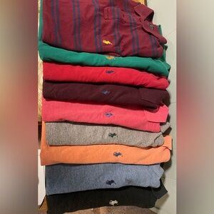 Bundle of 9 Polo Ralph Lauren men’s polos - great condition
